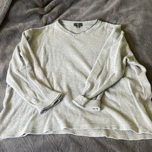 Men’s oversized crewneck